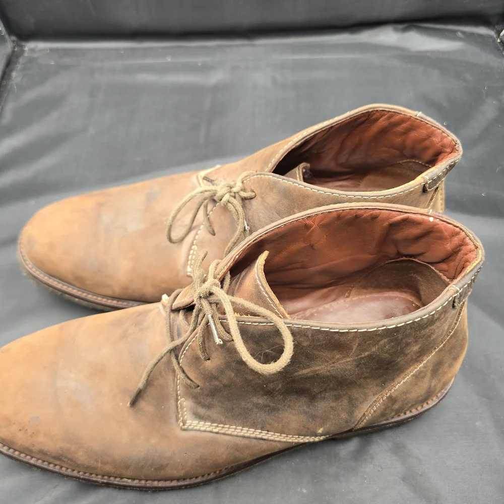 Classic Brown Chukka Boots‎ with Suede Finish